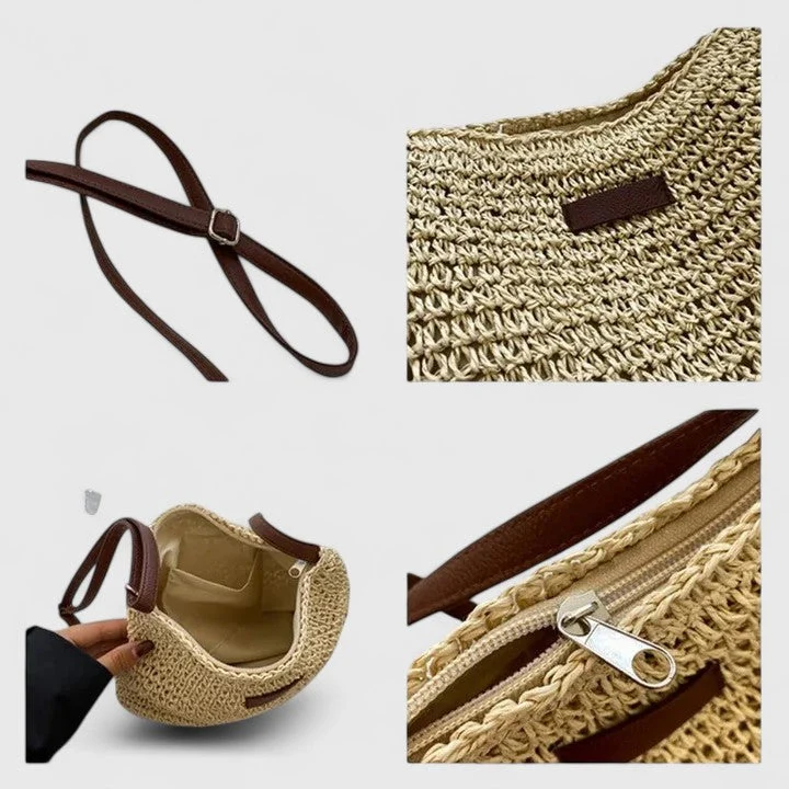 Kathy - Elegante Geflochtene Tasche