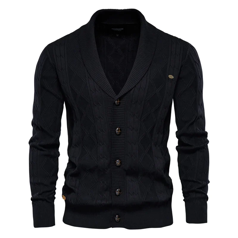 Waldemar - Herren-Cardigan mit Knopfleiste