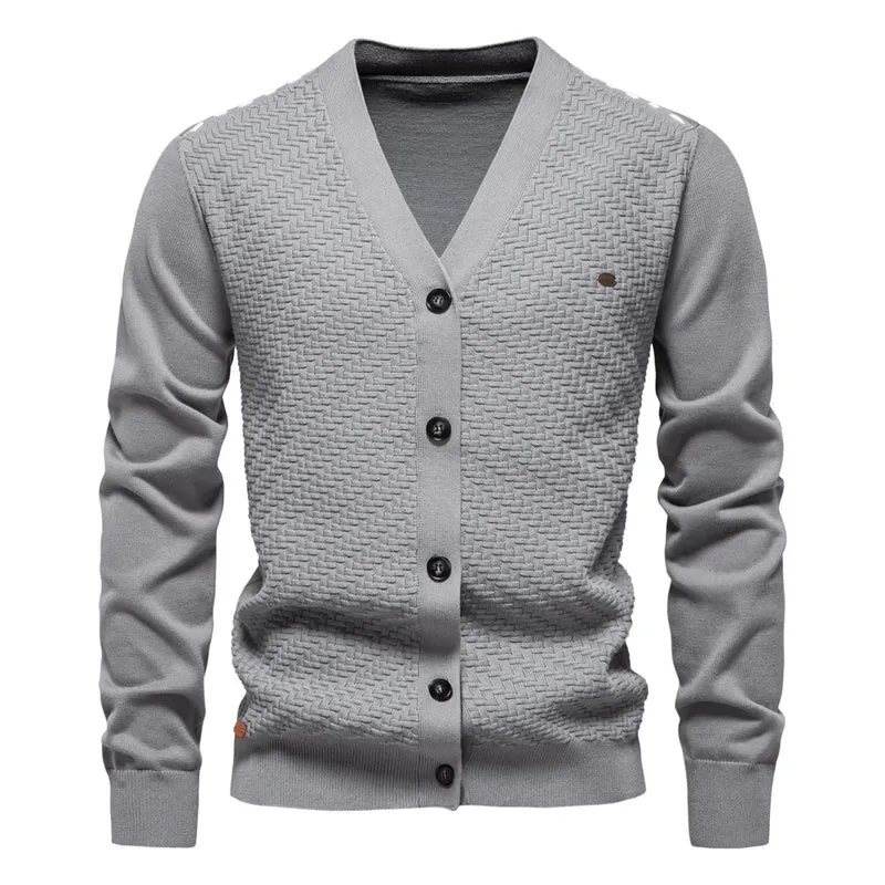 Schneider - Warmer Herren Cardigan mit V-Ausschnitt
