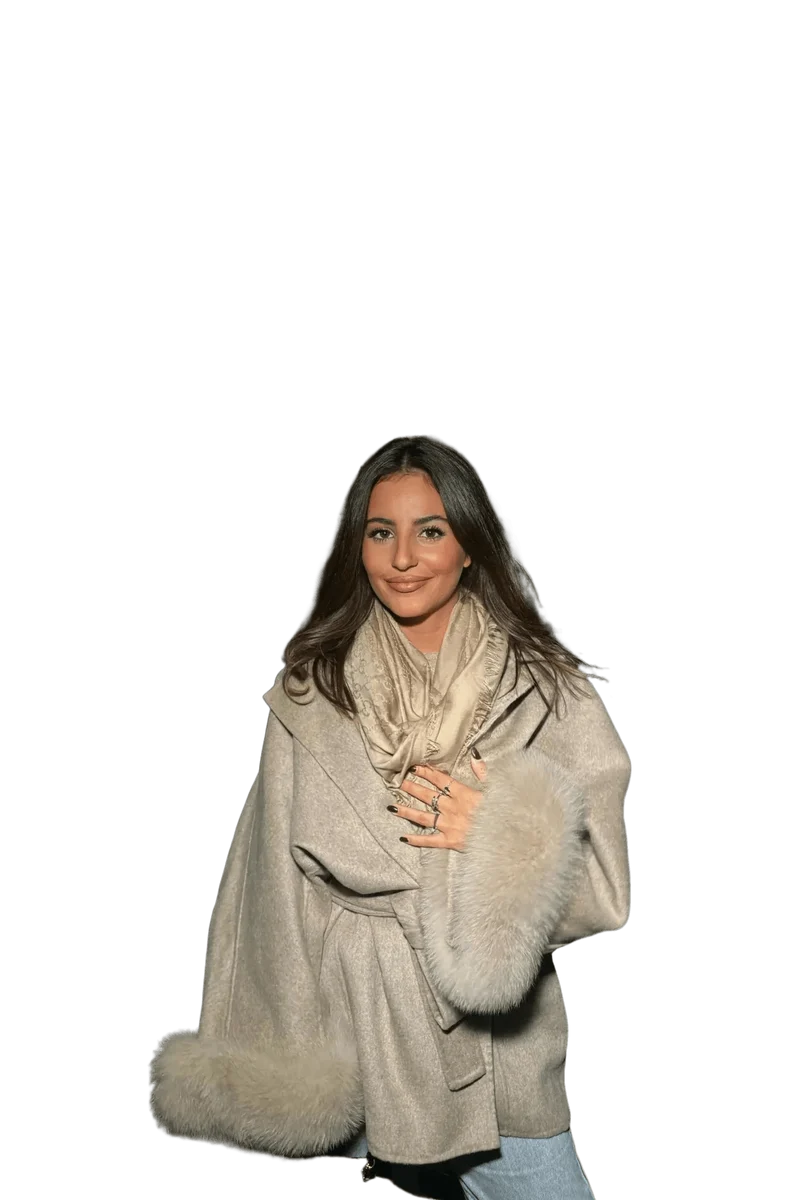 ARCTIC GRACE – ELEGANTER WOLLMANTEL FÜR DAMEN