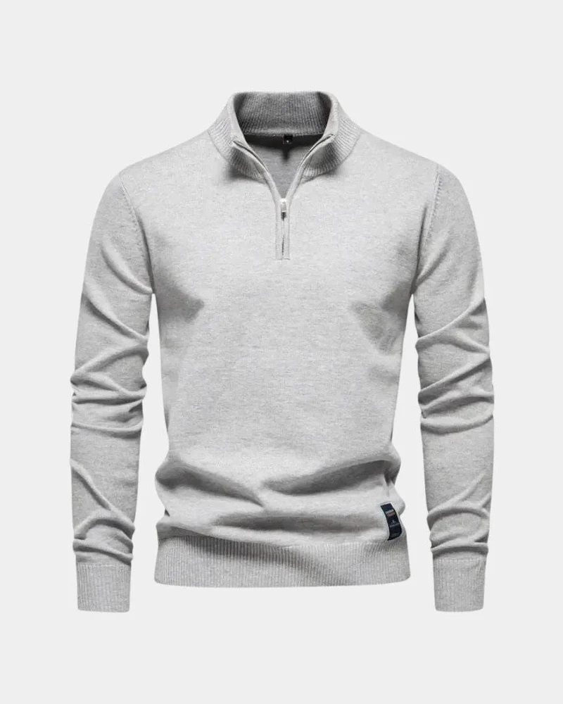 JÖRG™ | HALBGESCHLOSSENER PULLOVER