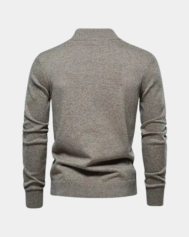 JOSEF™ | GESTRICKTER BAUMWOLLPULLOVER