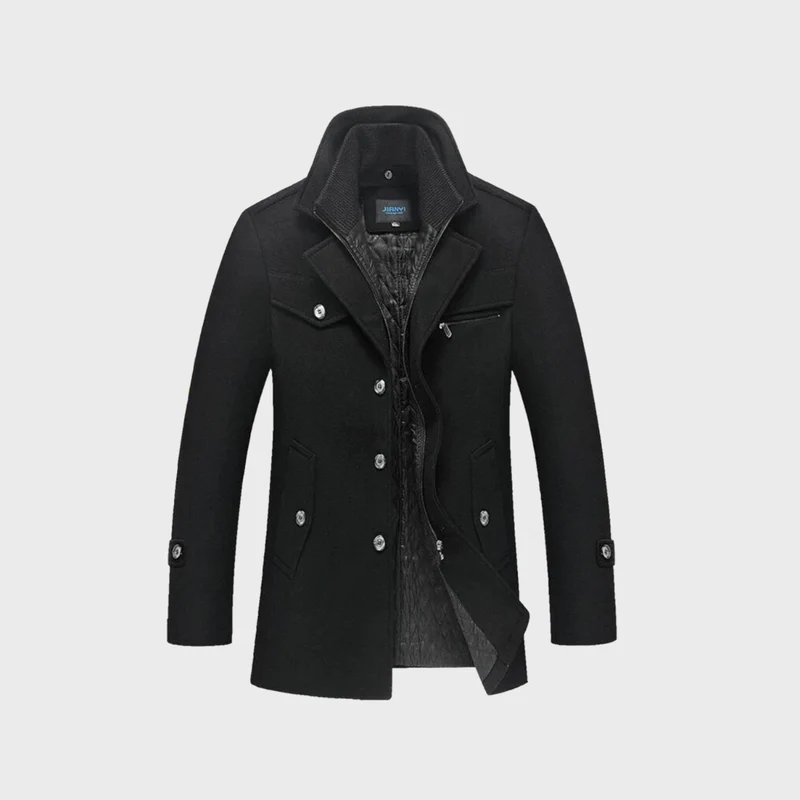 ANDRE | KLASSISCHER WOLLMANTEL IM PEACOAT-STIL