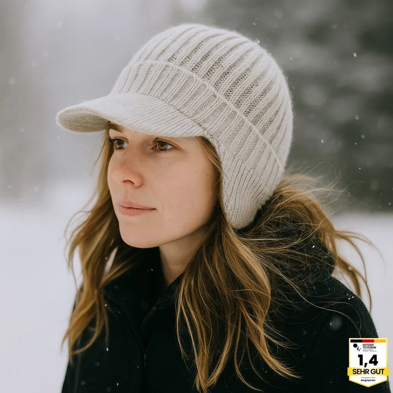 Fjordwarm / Skandinavische Wintermütze mit Ohrenschutz (Unisex-Einheitsgröße)