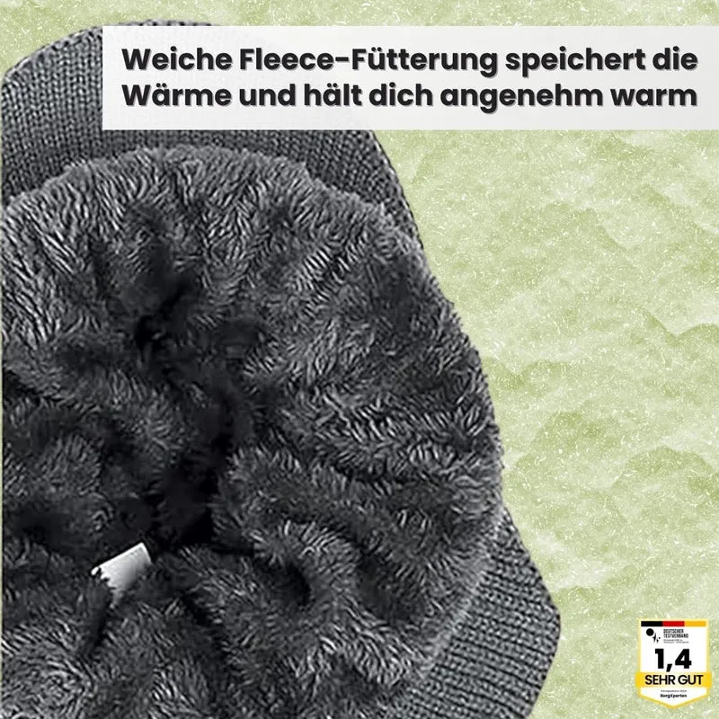 Fjordwarm / Skandinavische Wintermütze mit Ohrenschutz (Unisex-Einheitsgröße)