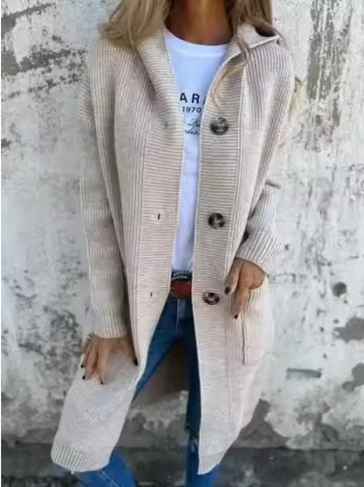 VIOLA™ | LANGER STRICKJACKE