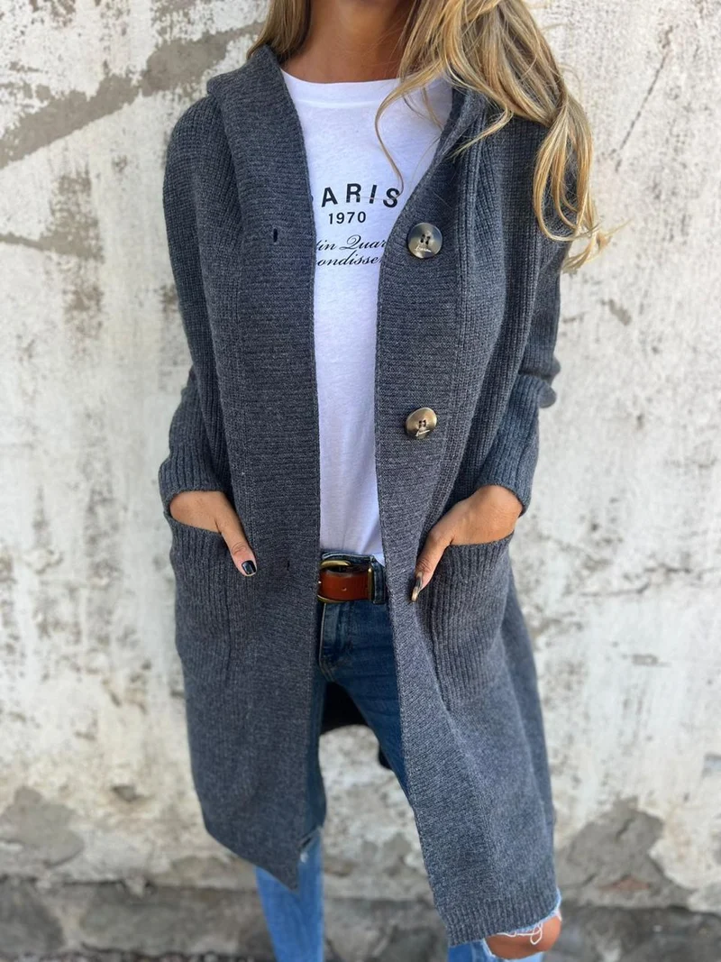 VIOLA™ | LANGER STRICKJACKE