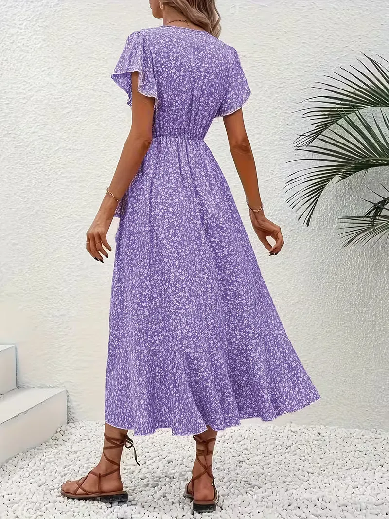 Elara | Fließendes, Bauch-umspielendes Wickelkleid