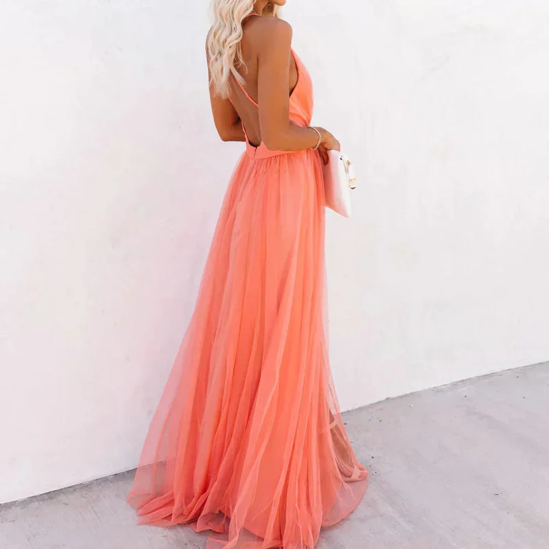 Remia | Maxikleid Lumière Koralle
