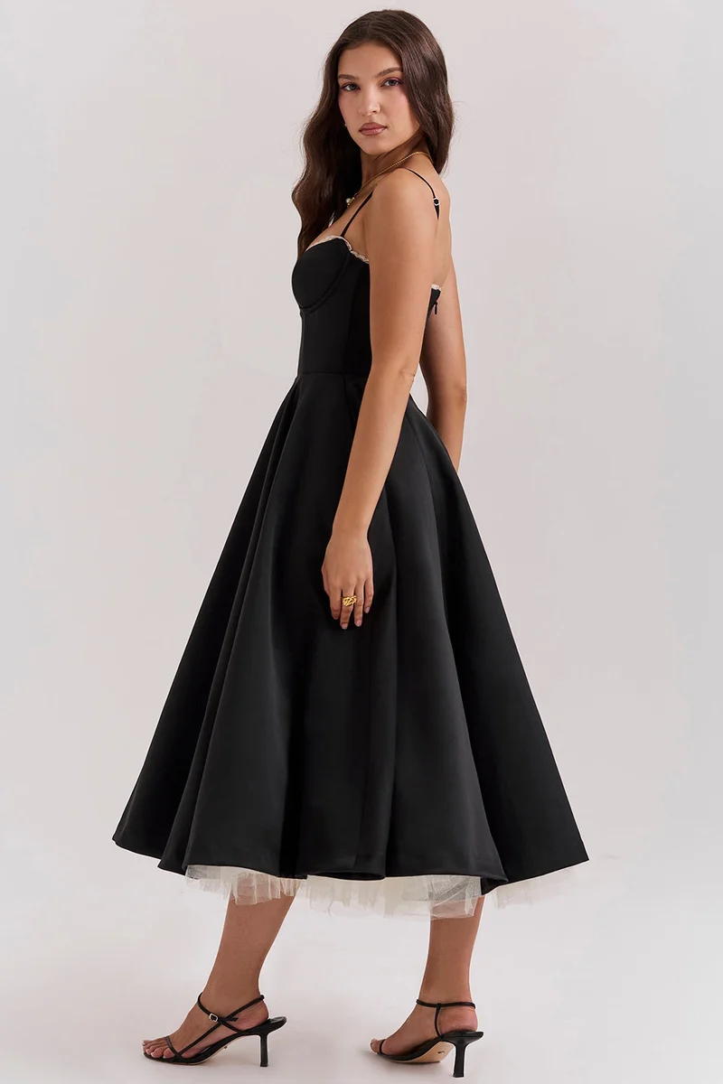 Evelina – mittellanges Kleid