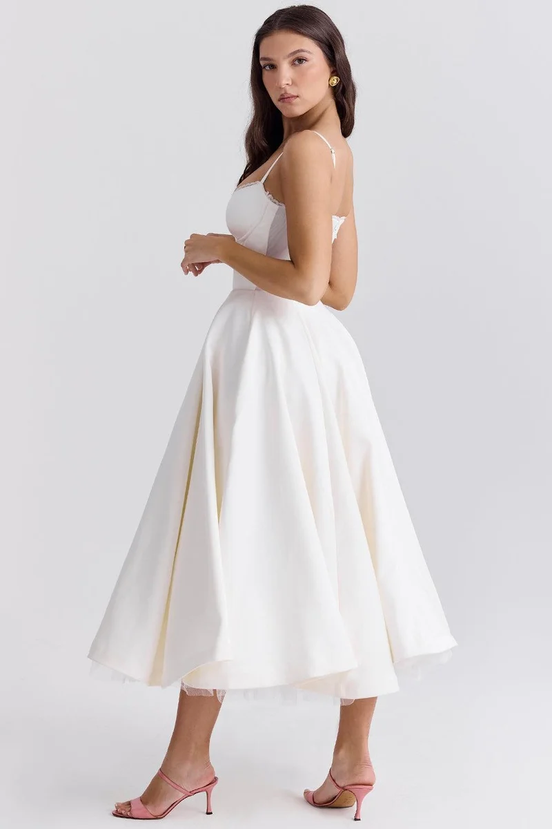 Evelina – mittellanges Kleid