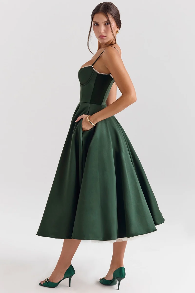Evelina – mittellanges Kleid