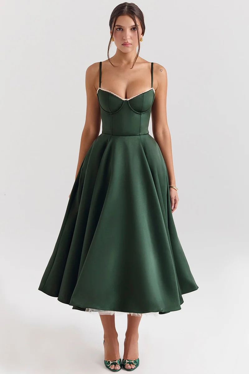 Evelina – mittellanges Kleid