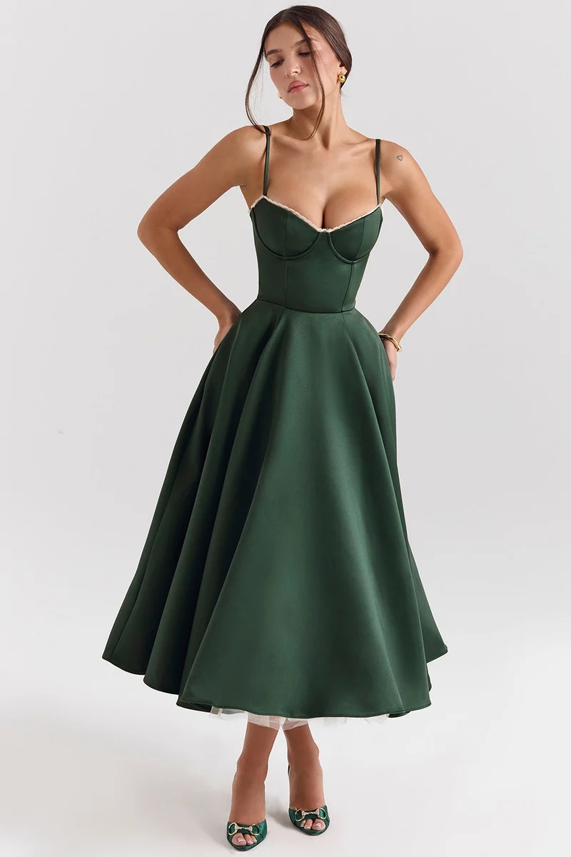 Evelina – mittellanges Kleid