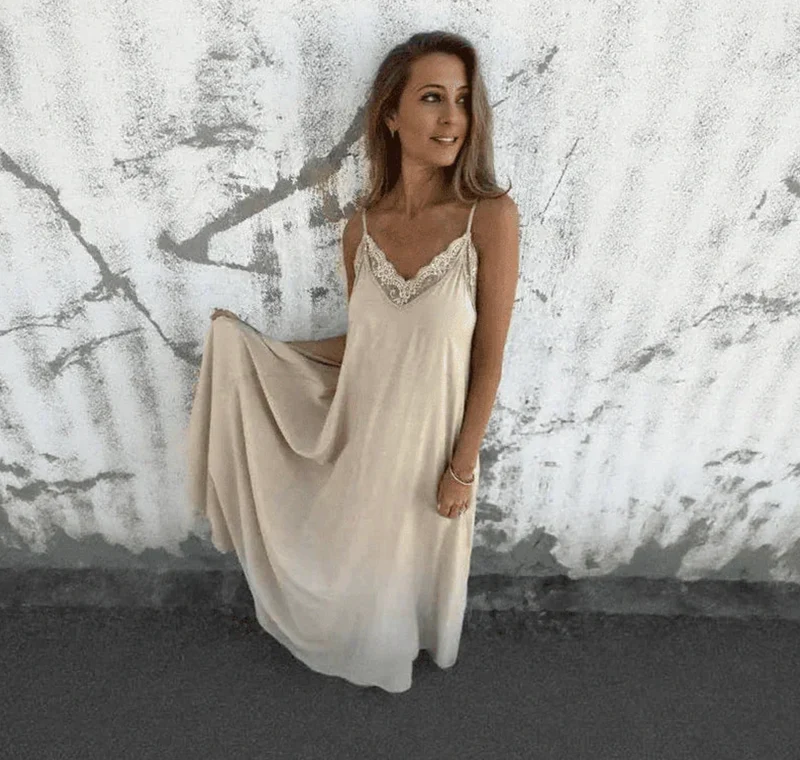 Carolina - Elegantes ärmelloses Kleid