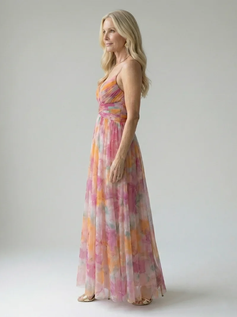 Isel | Soft Wrap Maxikleid