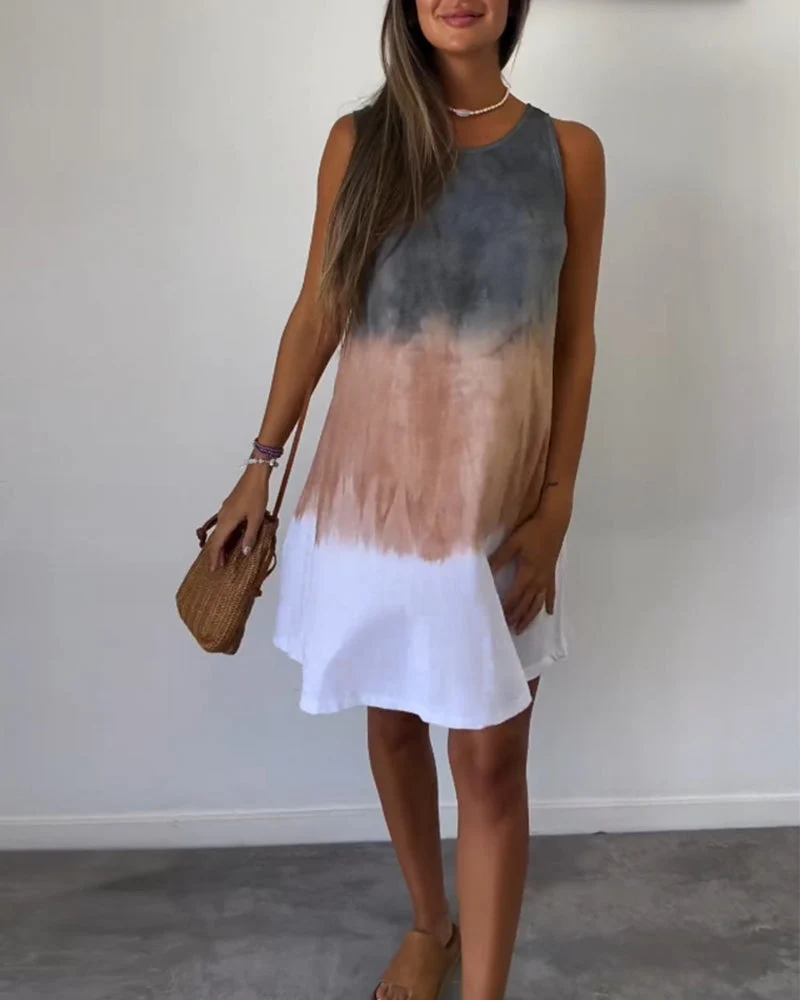 Vionette - Lässiges Gradient Kleid