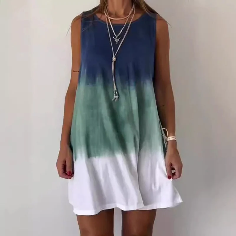 Vionette - Lässiges Gradient Kleid