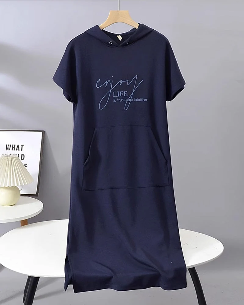 Bridget - Lässiges Hoodie-Kleid