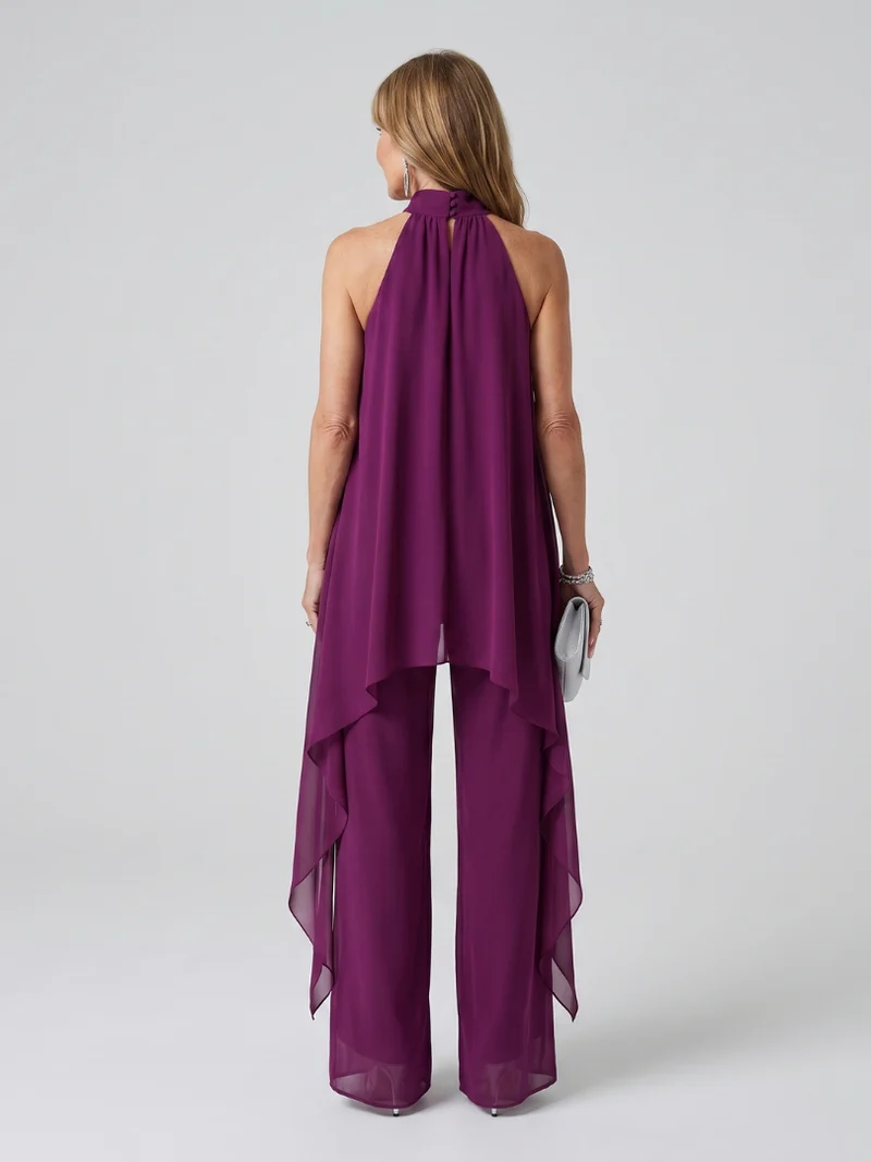 Bearim | Halter Neck Asymmetrisches Tunika-Set