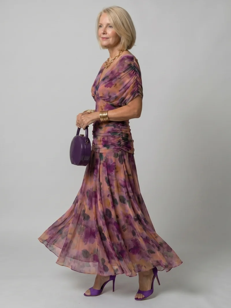 Calen | Off-Shoulder Midi-Kleid