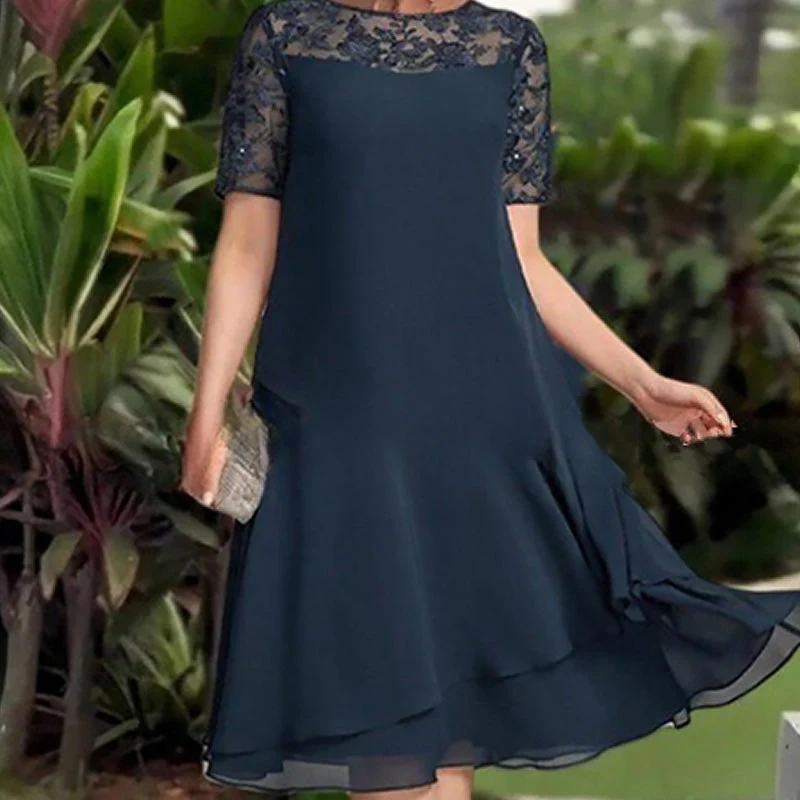 Relasha – Modisches Spitzen Kleid