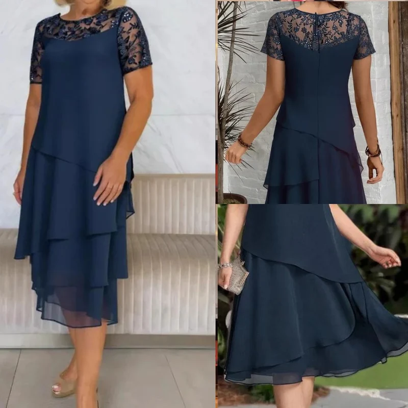 Relasha – Modisches Spitzen Kleid