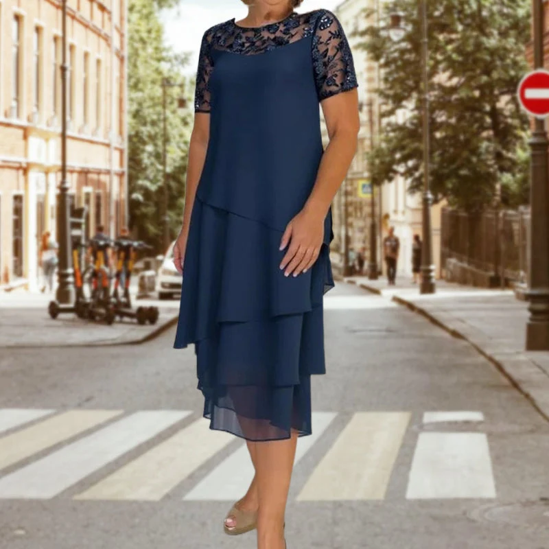 Relasha – Modisches Spitzen Kleid