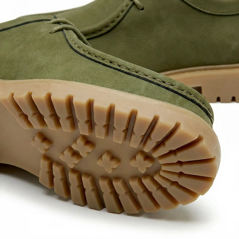 Jasson – Schnürschuhe Aus Wildleder mit Mokassin-Spitze
