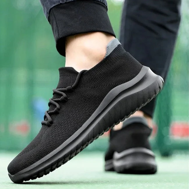 Draca - Atmungsaktiver Strick Sneaker Mit Weicher Gepolsterter Sohle