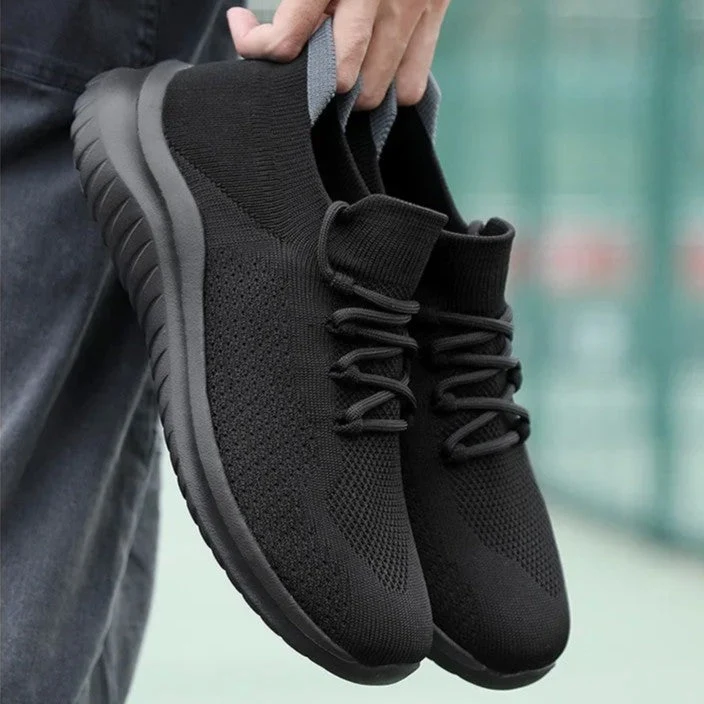 Draca - Atmungsaktiver Strick Sneaker Mit Weicher Gepolsterter Sohle