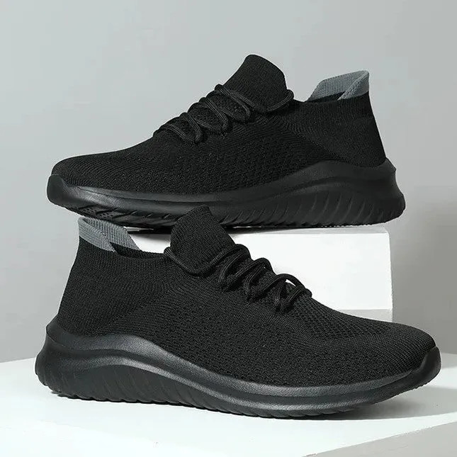 Draca - Atmungsaktiver Strick Sneaker Mit Weicher Gepolsterter Sohle