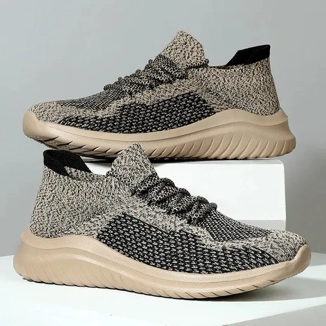 Draca - Atmungsaktiver Strick Sneaker Mit Weicher Gepolsterter Sohle