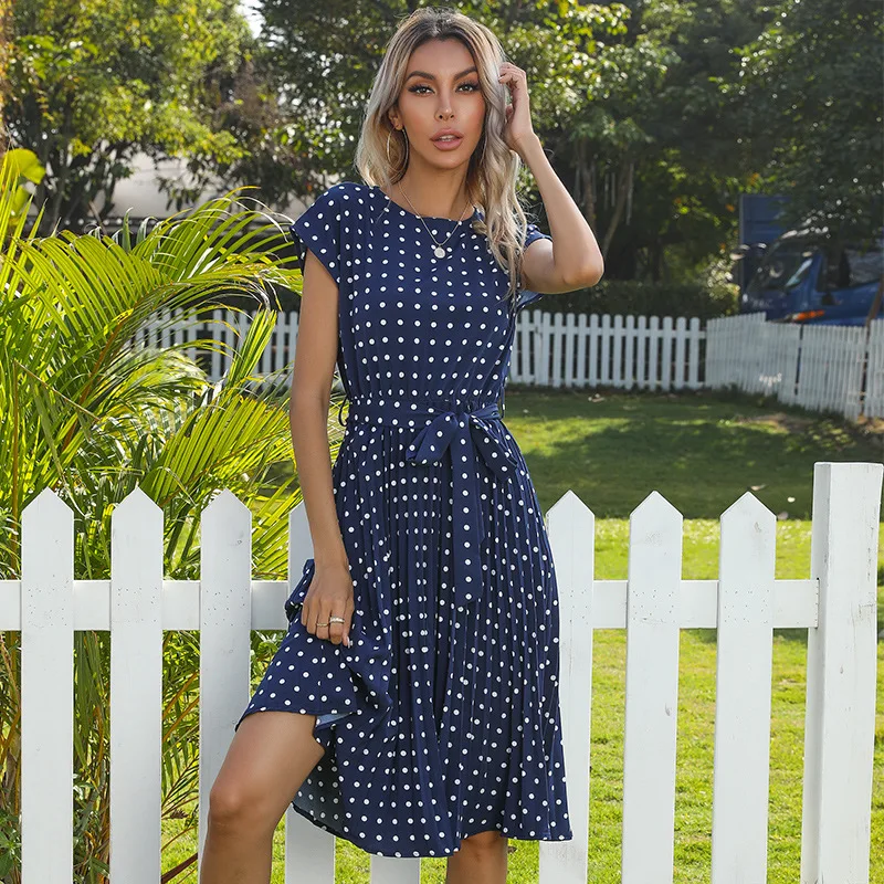 Beth - Polka Bloom Kleid