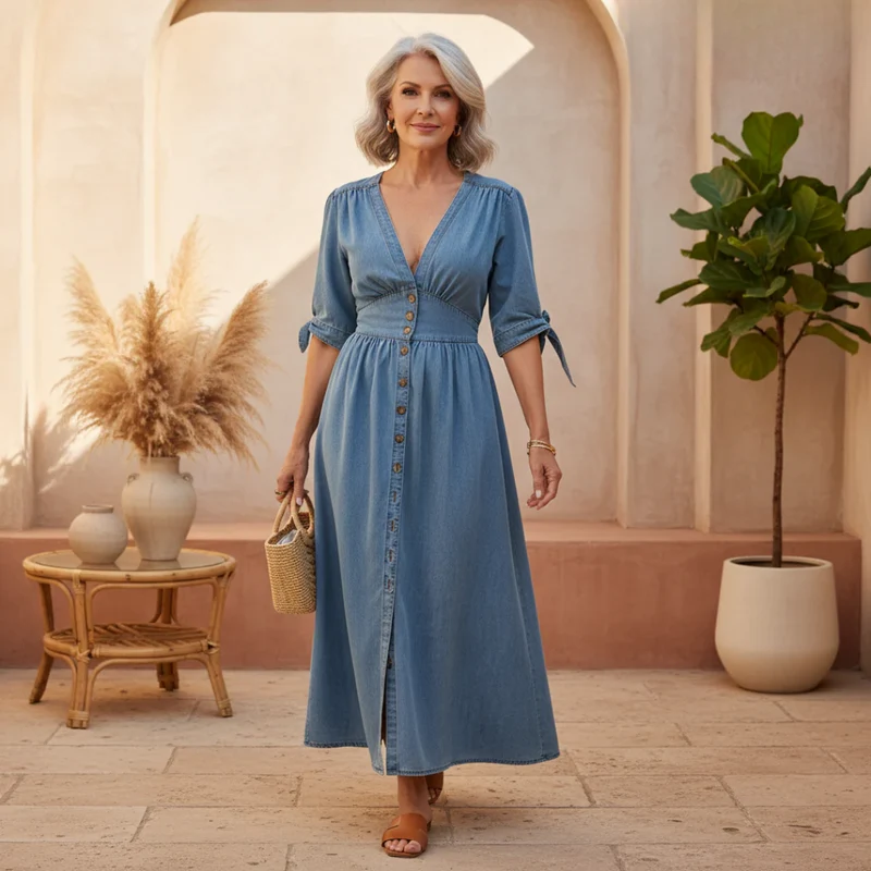 Zaya - Elegantes Casual Kleid