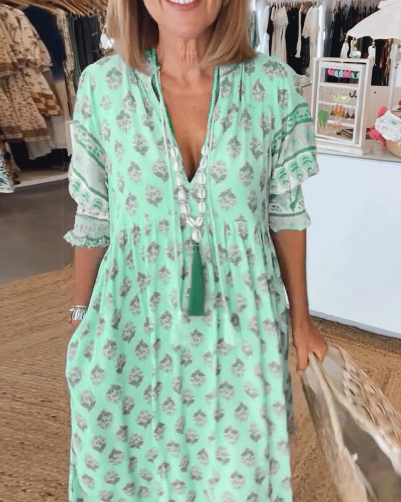 Verity - Bohemian Kleid