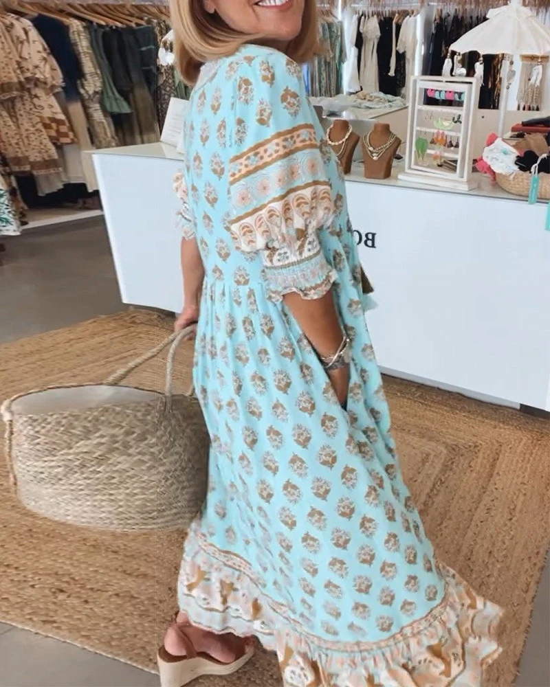 Verity - Bohemian Kleid