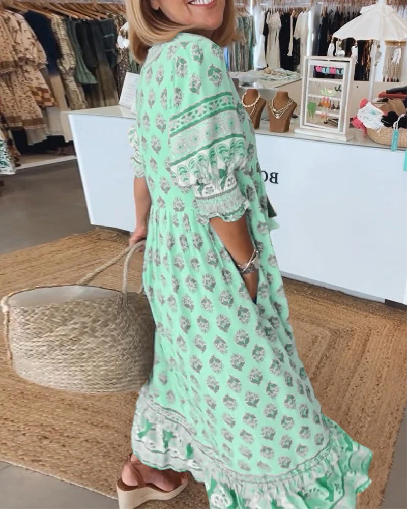 Verity - Bohemian Kleid