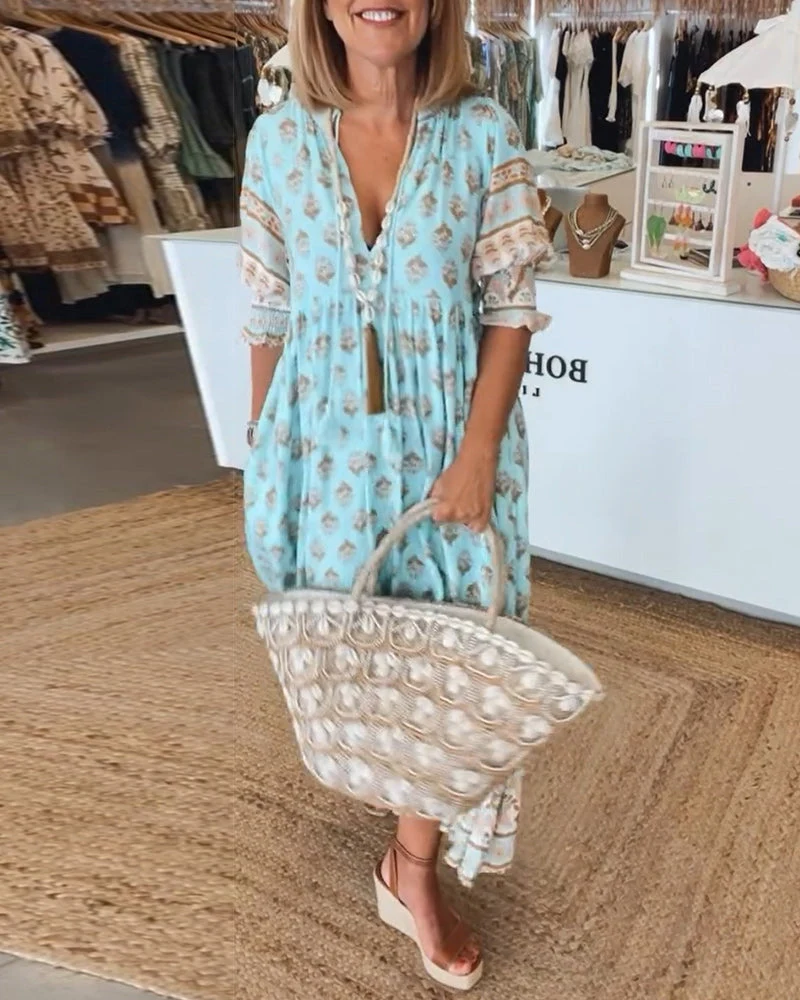 Verity - Bohemian Kleid