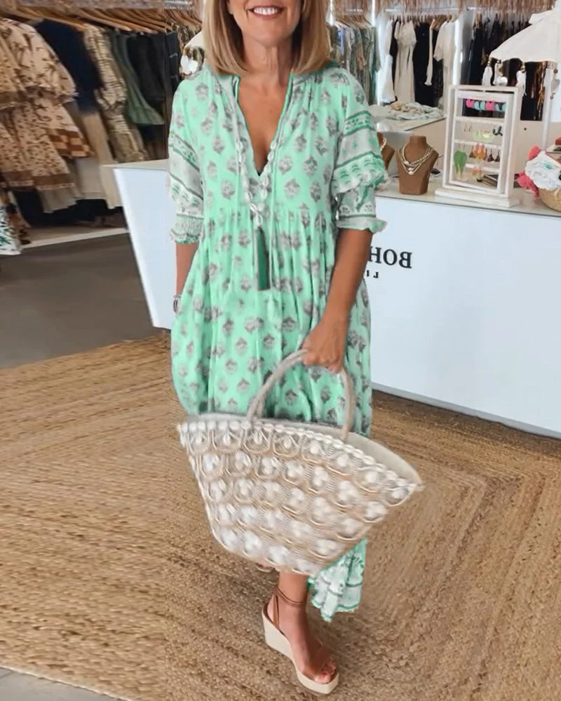Verity - Bohemian Kleid