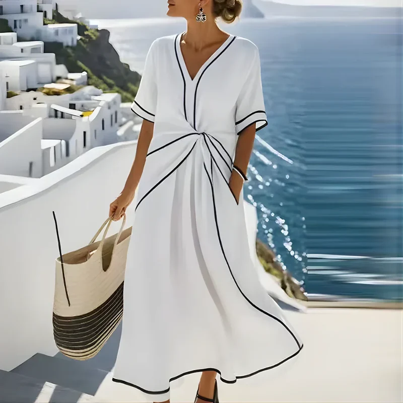 Athena™ - Stilvolles, figurbetontes Kleid