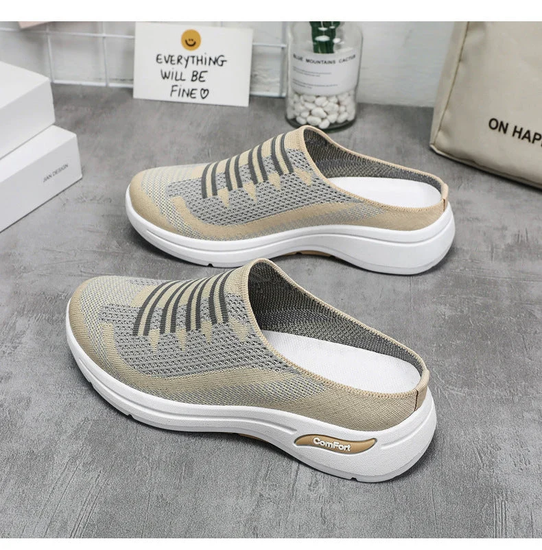 Schicke und atmungsaktive Damen Slip-On Mesh Sneakers