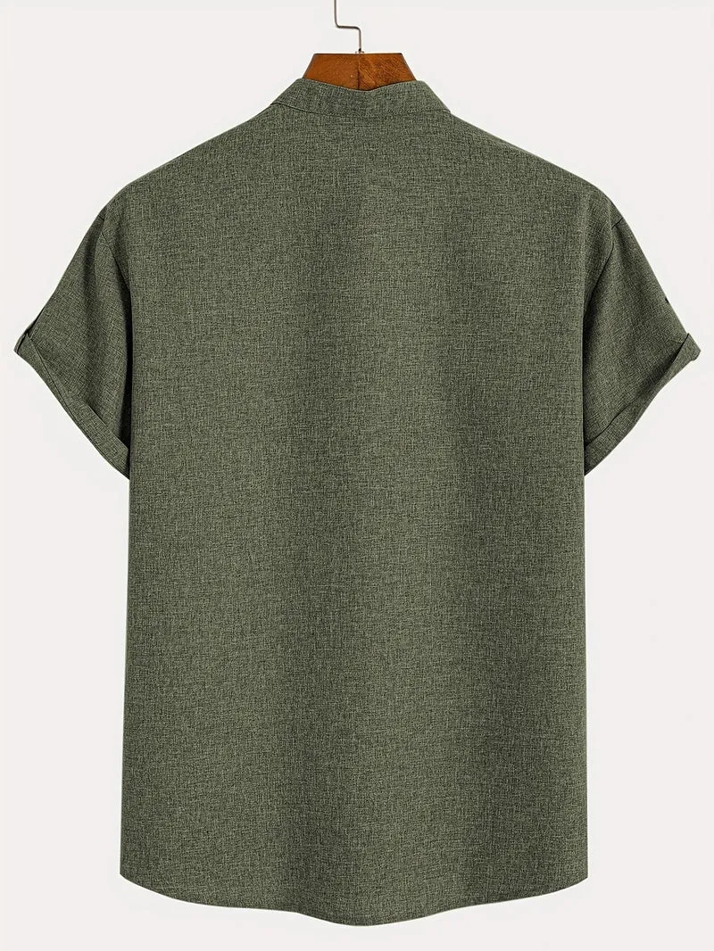 Samuelson - Elegantes Kurzarmhemd Mit Kragen