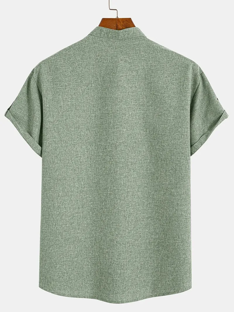 Samuelson - Elegantes Kurzarmhemd Mit Kragen