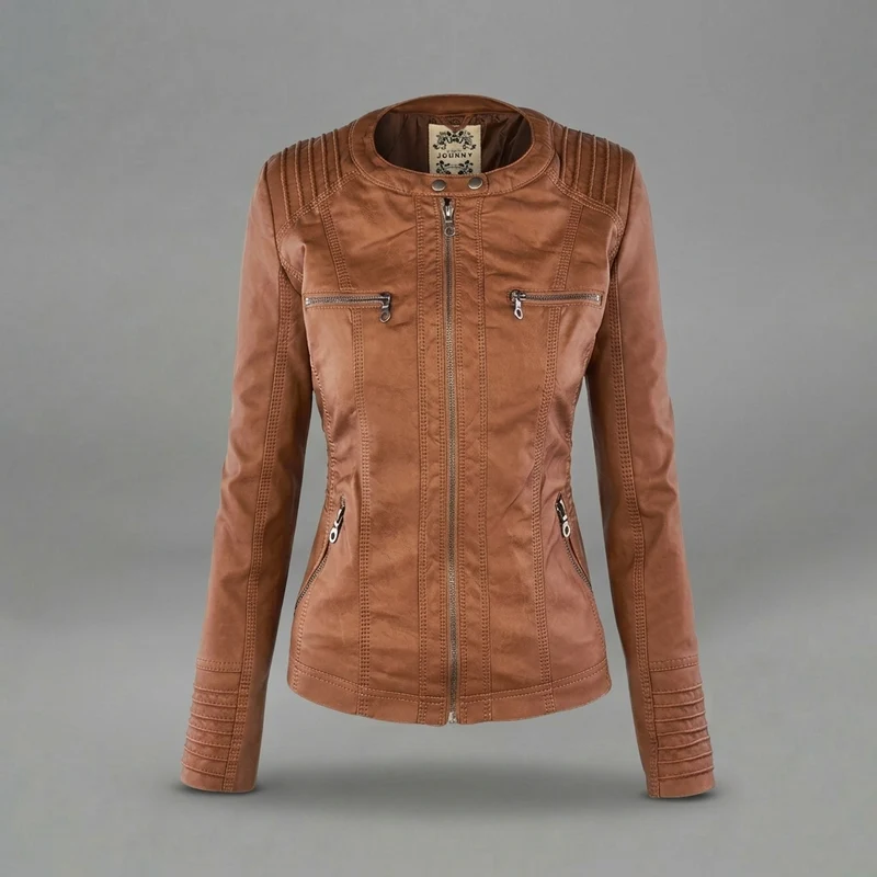 Neleena – Frühlings Jacke Mit Reißverschluss
