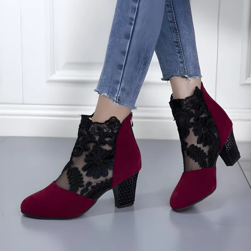 Elizaveta – Orthopädische Schuhe Mit Blumenmuster
