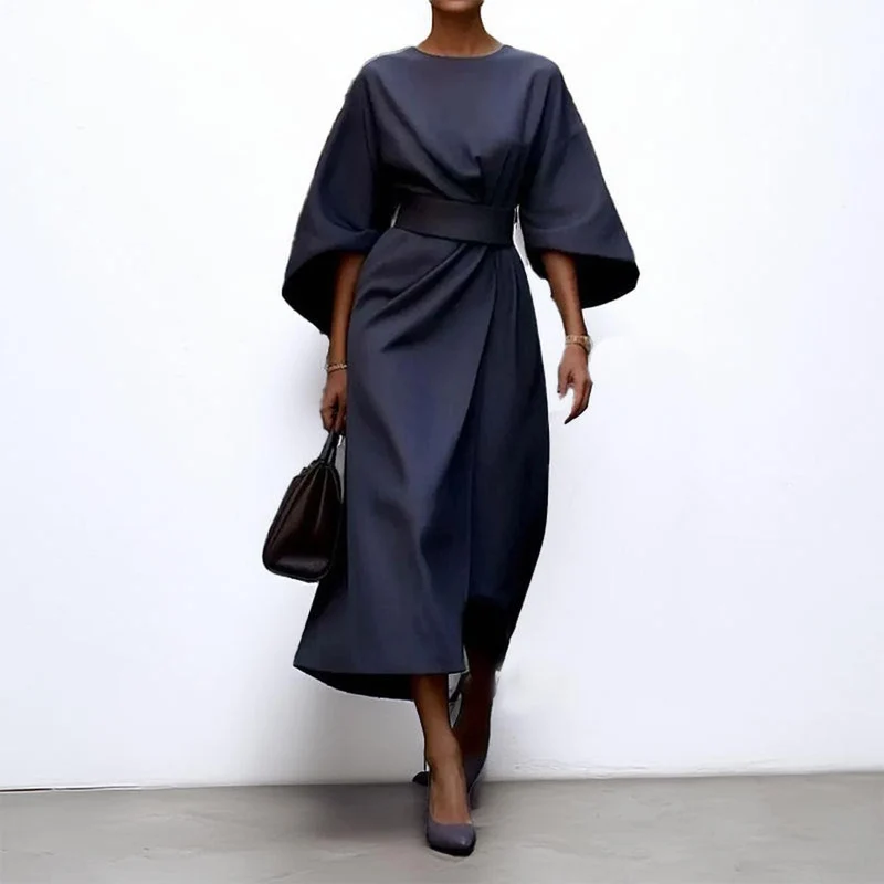 Katarzyna | Maxikleid mit eleganten Kimono-Ärmeln