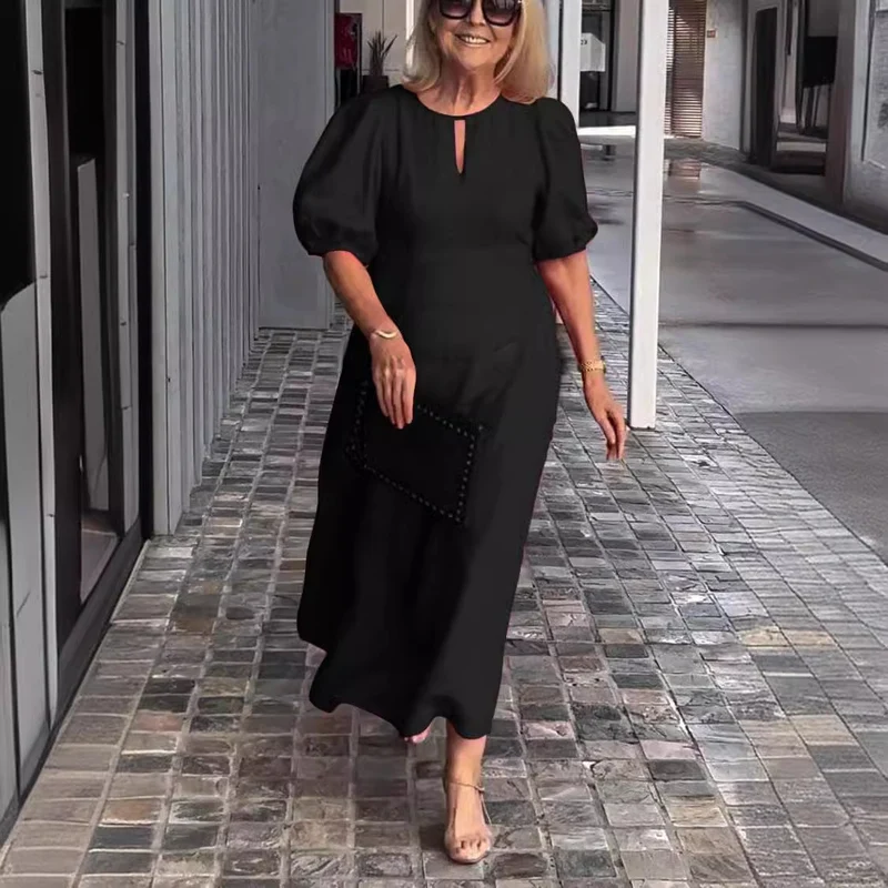 Juliana - Elegantes Kleid mit Puffärmeln