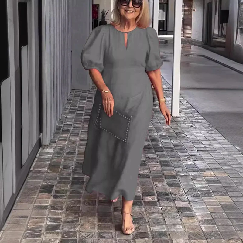 Juliana - Elegantes Kleid mit Puffärmeln
