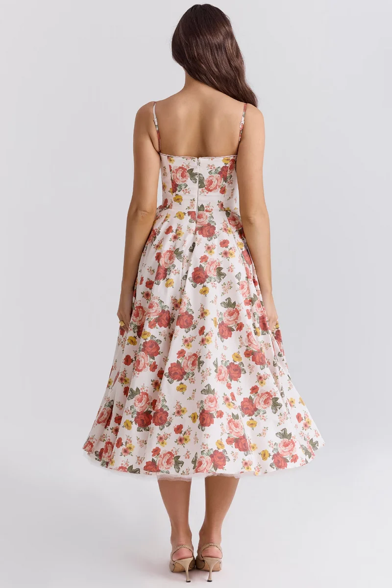 Sophia – Elegantes schlankmachendes Kleid für Damen